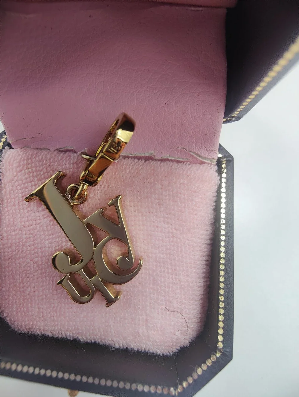 Vintage Juicy Couture Gold Tone 